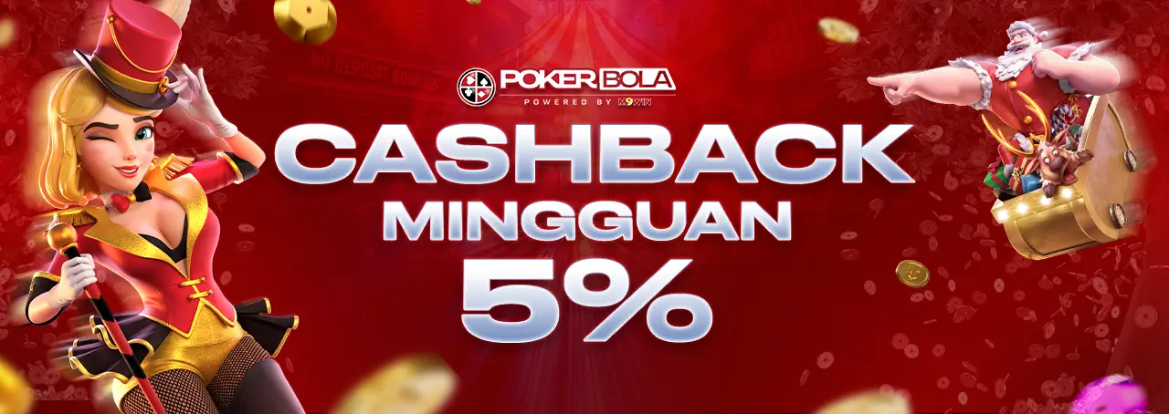 bonus cashback mingguan